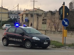 carabinieri posto di blocco