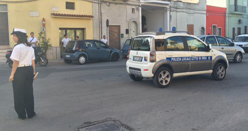 vigili polizia locale oria