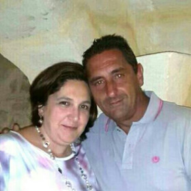 Antonio Leo e Silvia Balestra, genitori di Francesco Leo