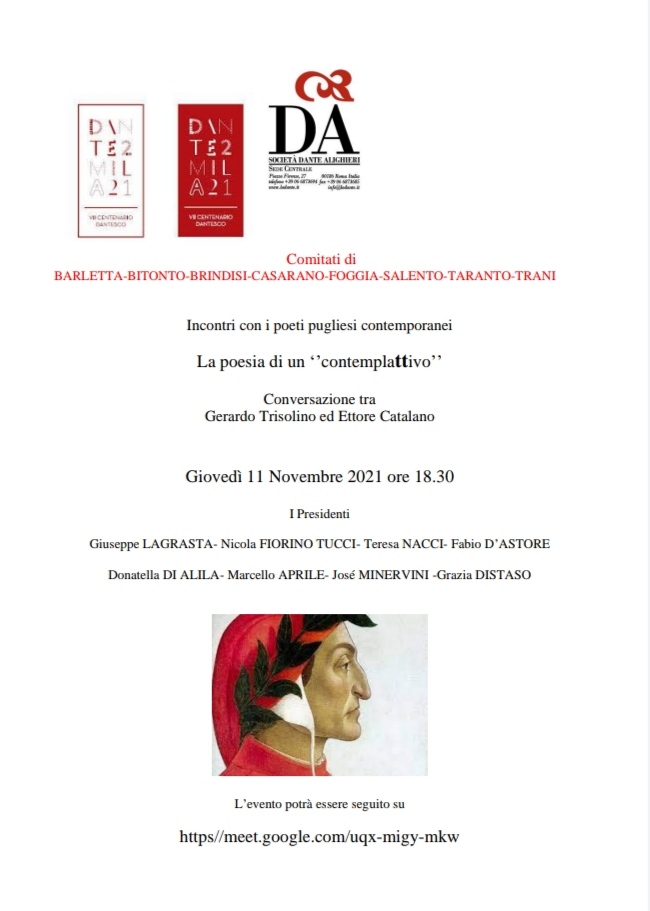 Societ Dante Alighieri e i poeti contemporanei dialogano